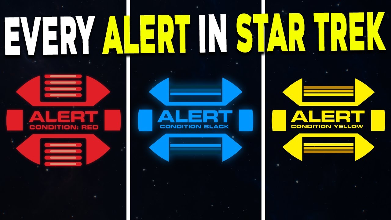 Все условия ТРЕВОГИ в «Звёздном флоте» — объяснение «Звёздного пути»