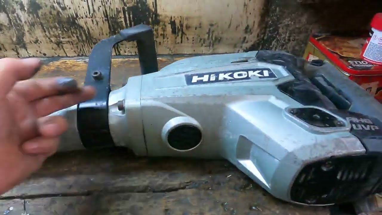Hikoki jack hammer basic services - YouTube