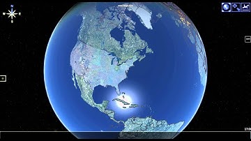 Globe-scale Rendering Artifacts with 32-bit Z-buffer Part2