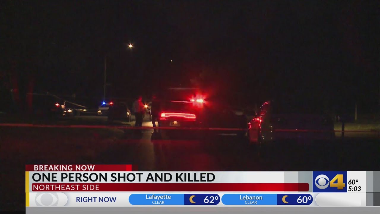 Man shot, killed overnight on Indy's northeast side - YouTube