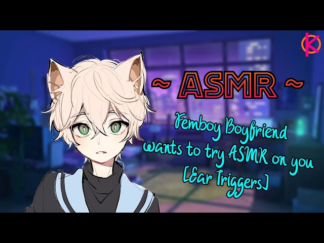 [ASMR] Femboy Boyfriend Wants to try ASMR on you - [Femboy] [Shy] [M4A]