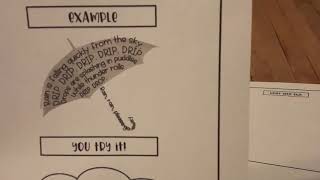 Shape Poems Lesson