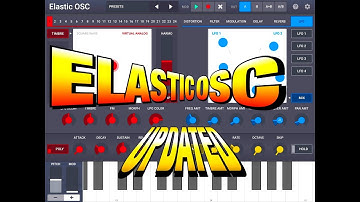 Elastic OSC - 24 Oscilliator Synth - Big UPDATE - Now with up to 4 LFOs & New LFO Presets - iOS