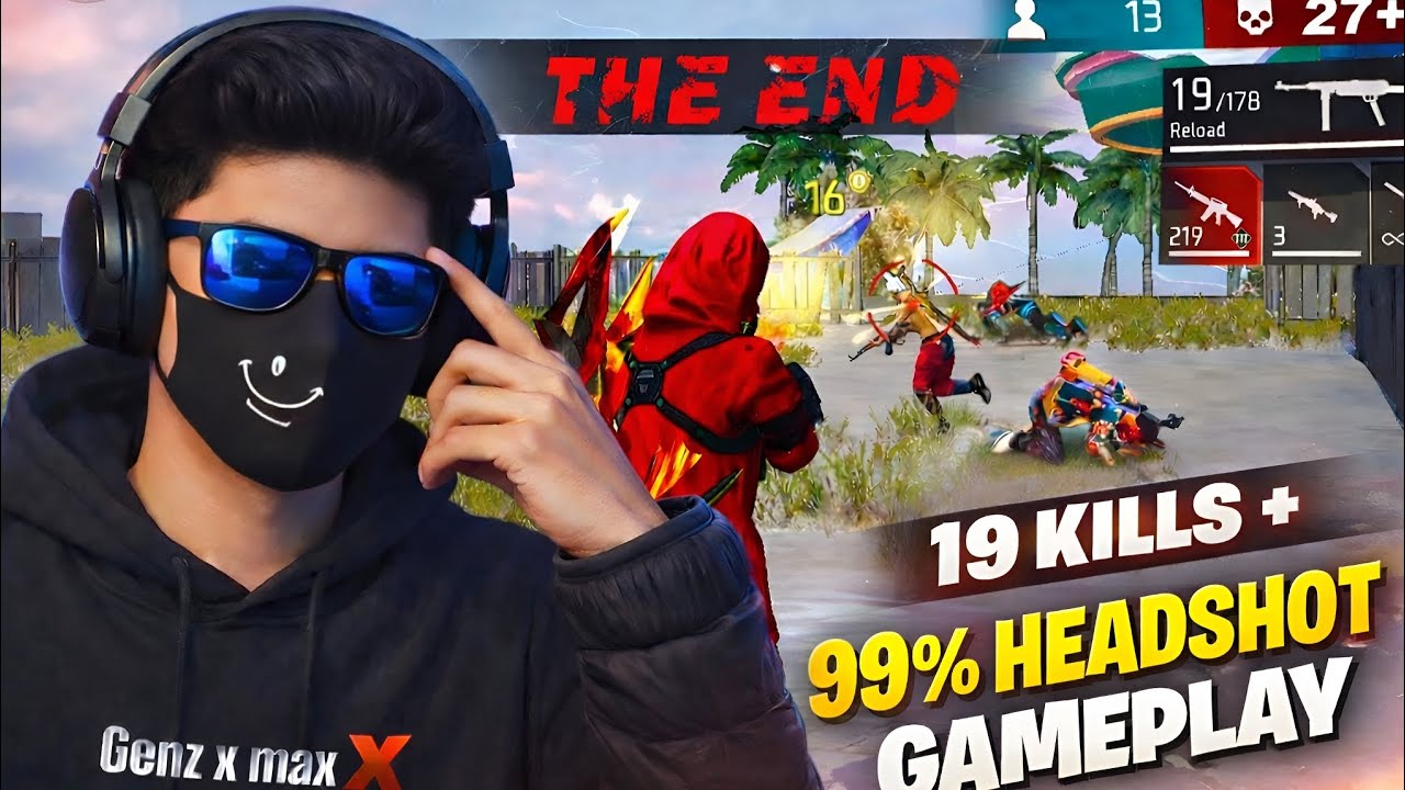 19 KILLS SOLO vs SQUAD 😈 SCAR + M1014 DOMINATION | 99% HEADSHOT GAMEPLAY 🔥