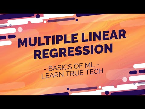 Multiple Linear Regression Explained | Basics of Machine Learning | AI | ML