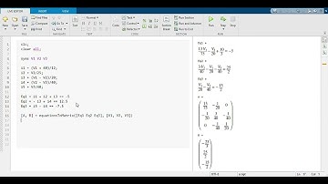 Utilizando o MATLAB para Resolver Questões de Método de Tensão de Nó  - Questão 4.16