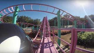 Shamu Express Roller Coaster POV SeaWorld Orlando | BrandonBlogs