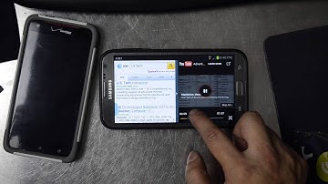 US Tech Channel - Samsung Note 2 Multi Window Annoyances and Swiftkey