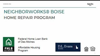 2025 NWB Home Repair Program