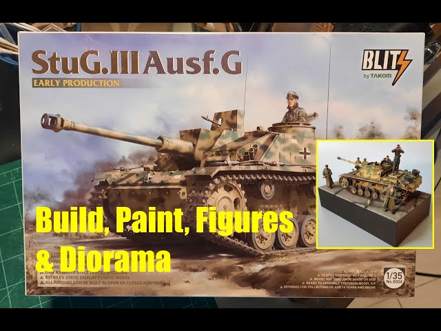 TAKOM 1/35 Stug.III Ausf.G Early Production Avec Winterketten – Maquette Char Promo 8010
