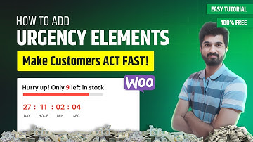 Add Countdown Timer and Quantity Bar to WooCommerce | Increase Sales Instantly!