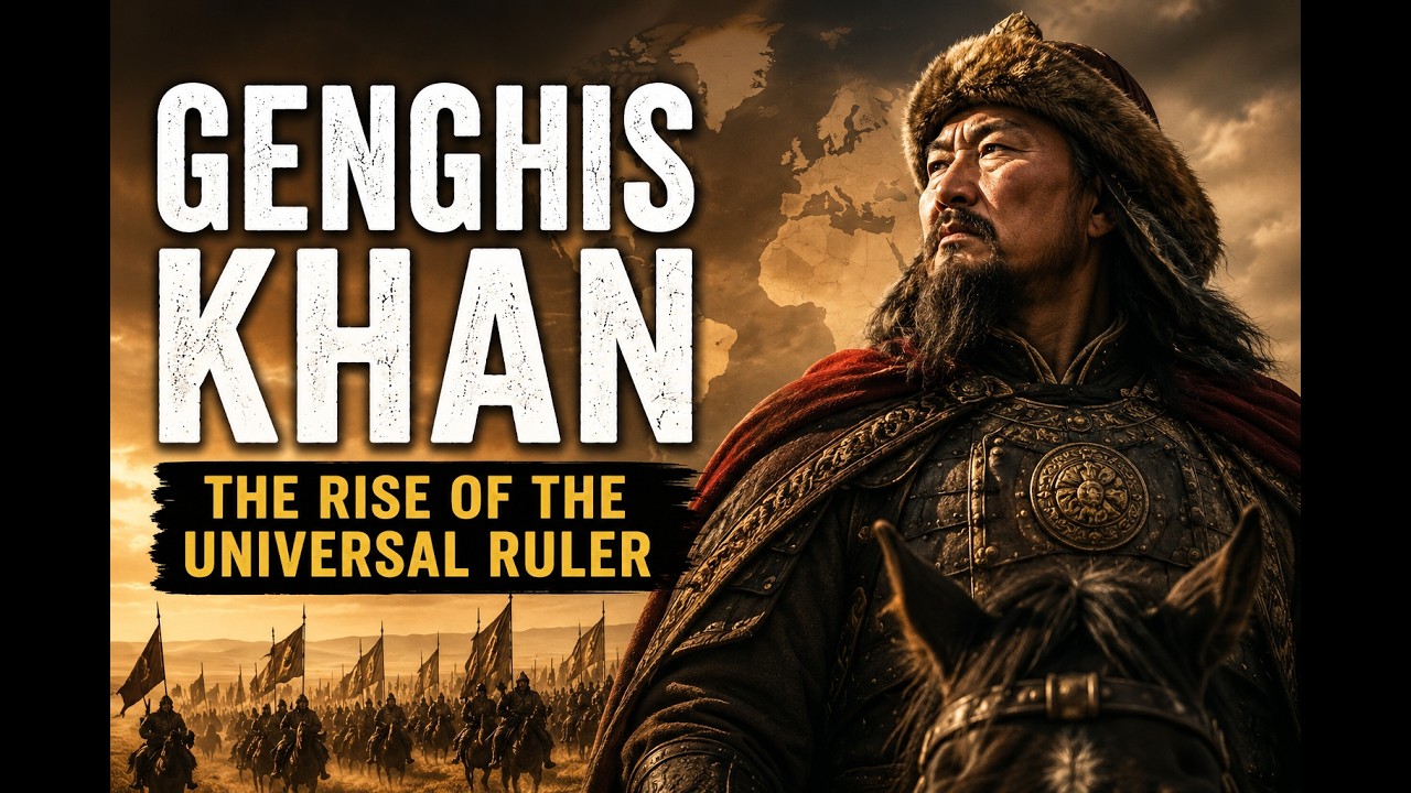 ⚔️ Genghis Khan: The Rise of the Universal Ruler | The Man Who Built the Mongol Empire