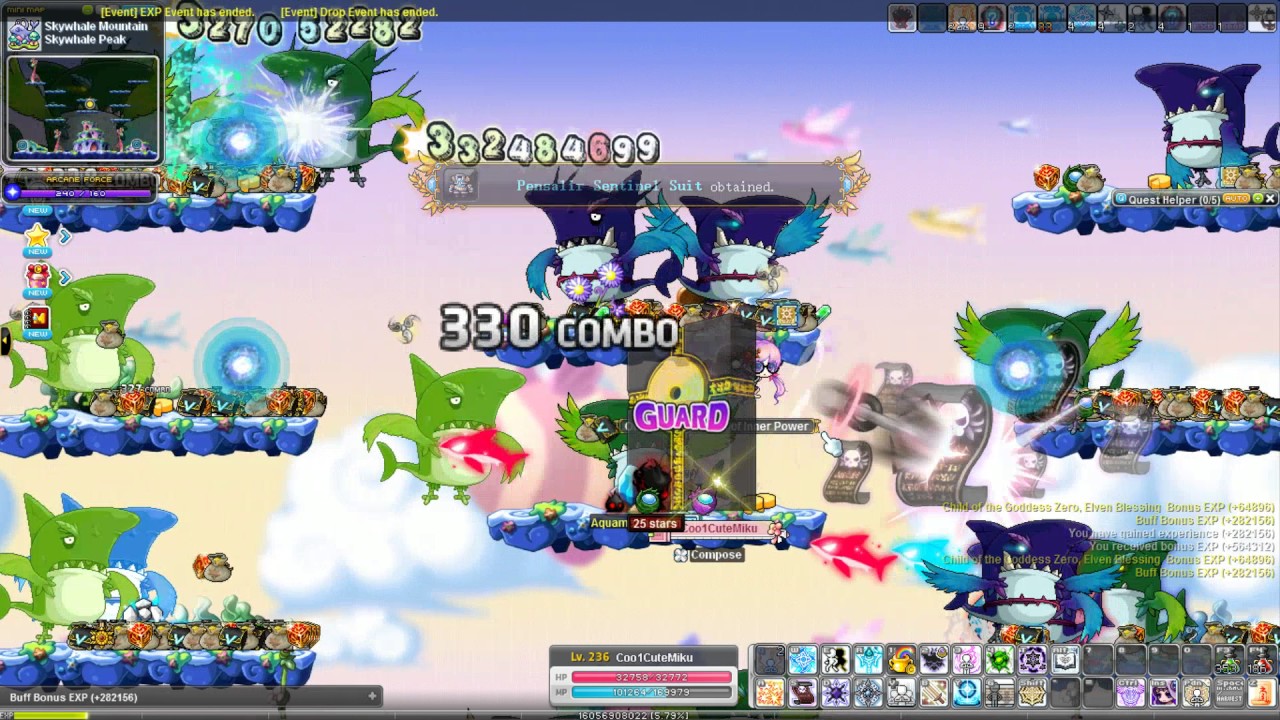 [GMS] Good farm map for 220+ NL - YouTube