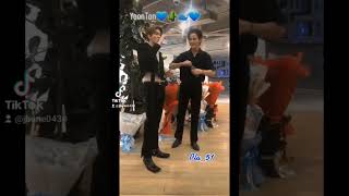 yoonton being sweet to each other @ yuniverseaward2022 million thanks to the video owner clip💙💜💙