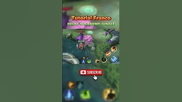 ✅Tutorial Franco delay the enemy jungle mobile legends by Hiipidipi