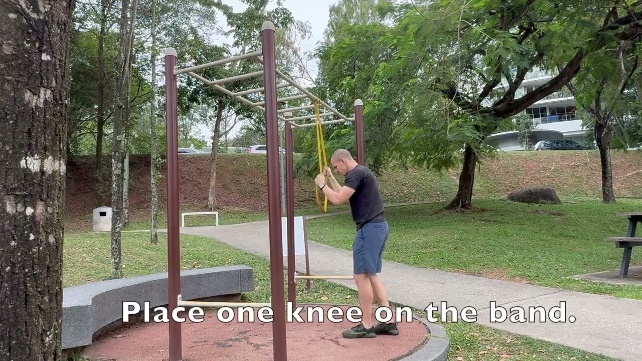 Band Assisted Neutral Grip Pull Up