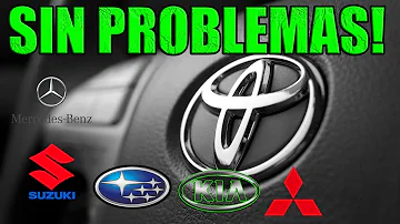 ¿Qué marca de coche tiene menos problemas?