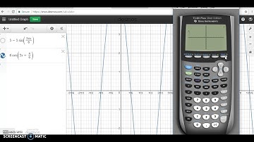 Graphing sin and cos on TI and Desmos