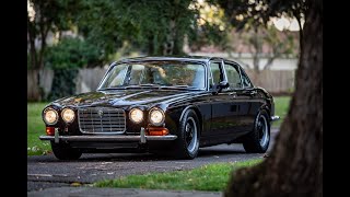 1973 Jaguar XJ6 with Chevy 307 swap short drive