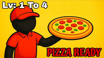 Pizza Ready | Fine Guys | Level 1 to 4 Full Gameplay | Beginner to Pro Start