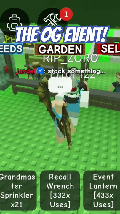 THE OG DJ SAM EVENT! #growagarden #gag #music #growagardenroblox #lucky #og #event #dj #roblox