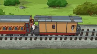 the belcher kids + train robbery