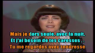 KARAOKÉ Mireille Mathieu - Je T'aime Avec Ma Peau (INEDIT) Création JP Karaoké