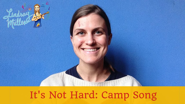 It's Not Hard [Action Song for Kids]