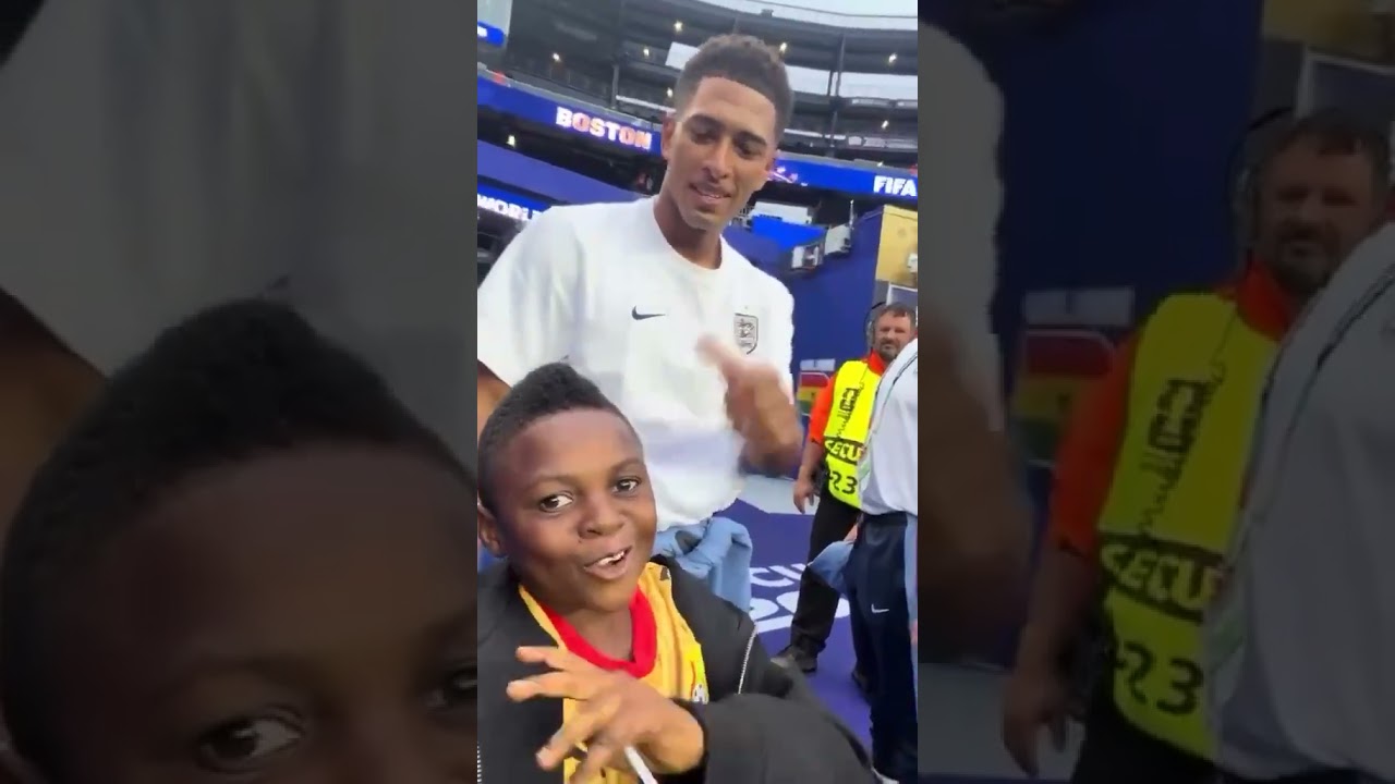 YAW DABO & JUDE BELLINGHAM @ BOSTON STADIUM!