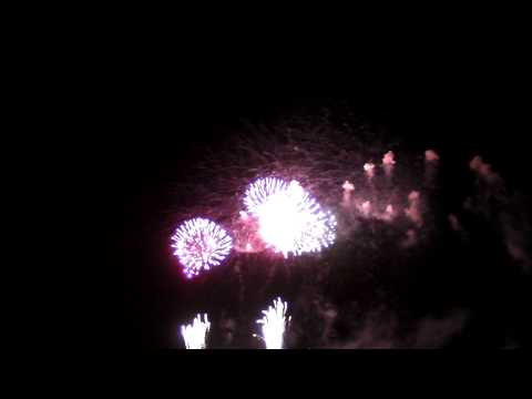 2010 山梨 神明の花火　スターマイン　マルアイ