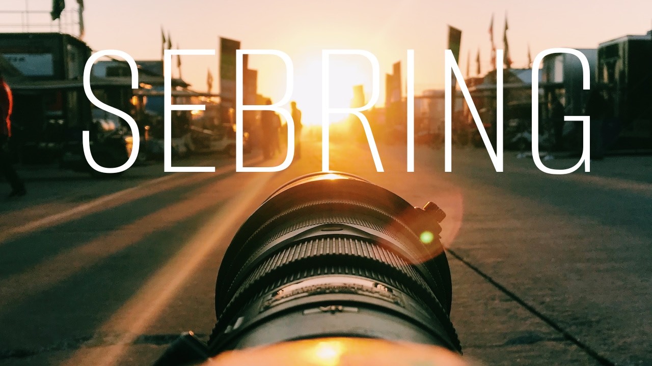 RACE DAY POV as a Motorsport Photographer at the Sebring 12h // JAMEYPRICEPHOTO
