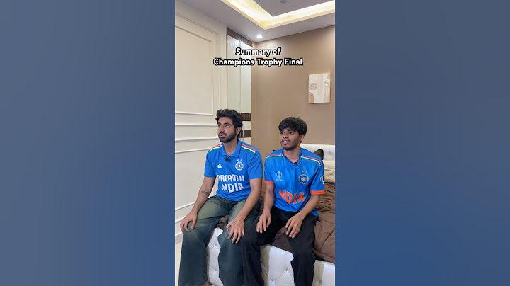 Highlights of Ind vs Nz Champions trophy final | Sarcaster