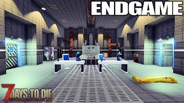 End Game Bunker Can we Handle It? | 7 Days to Die Alpha 20 MP Gameplay