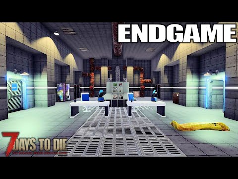 End Game Bunker Can we Handle It? | 7 Days to Die Alpha 20 MP Gameplay