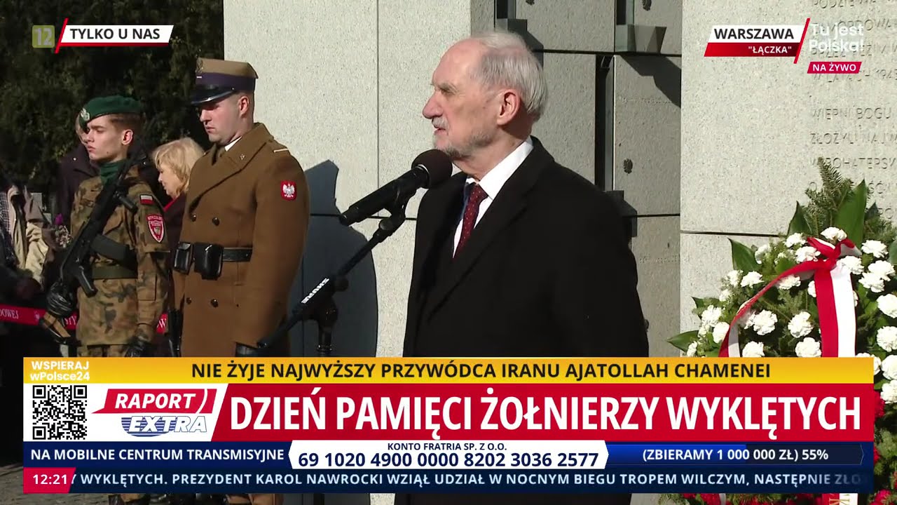 Narodowy Dzień Pamięci „Żołnierzy Wyklętych”. Uroczystości na tzw. „Łączce”. Raport extra