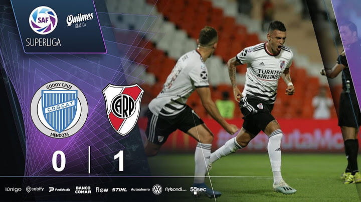 Fecha 17: resumen de Godoy Cruz - River