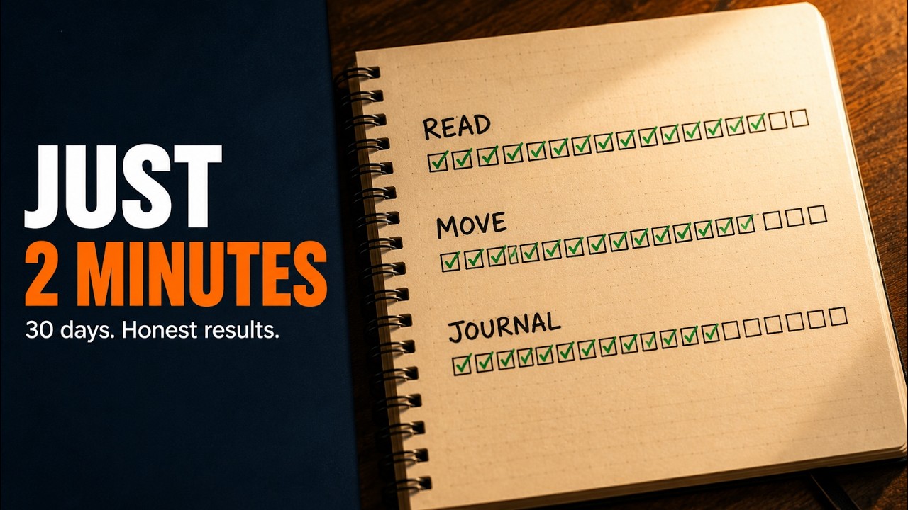 I Tested Atomic Habits 2 Minute Rule for 30 Days - YouTube