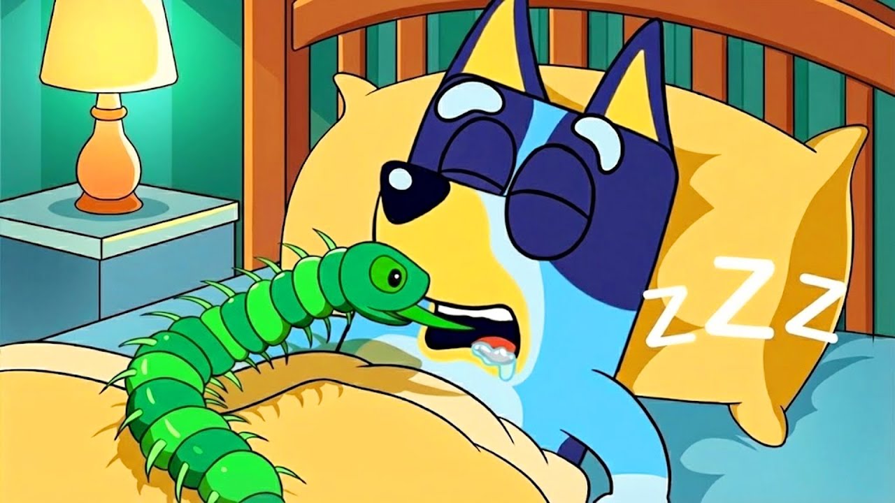 Bluey's Story – The Worm Inside Bingo 🐛  | Bluey Funny Animation
