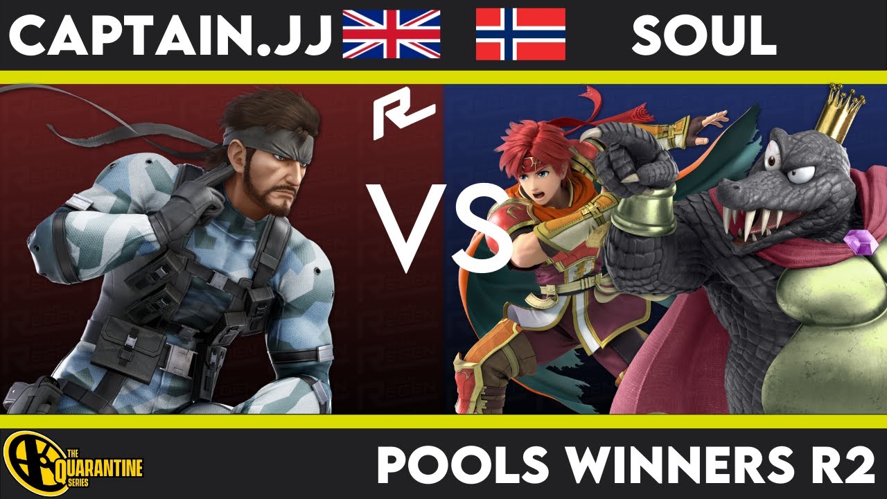 Quarantine Series Europe: Winners R2 TR|Cpt.JJ (Snake) Vs Souljaboitellem (Roy,K.Rool)