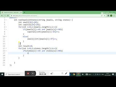 771.  Jewels and Stones || LEETCODE SOLUTION || IN C++ || DATA STRUCTURE  AND ALGORITHM