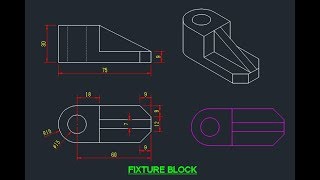 Hardware: Fixture Block with Autocad Net Worth