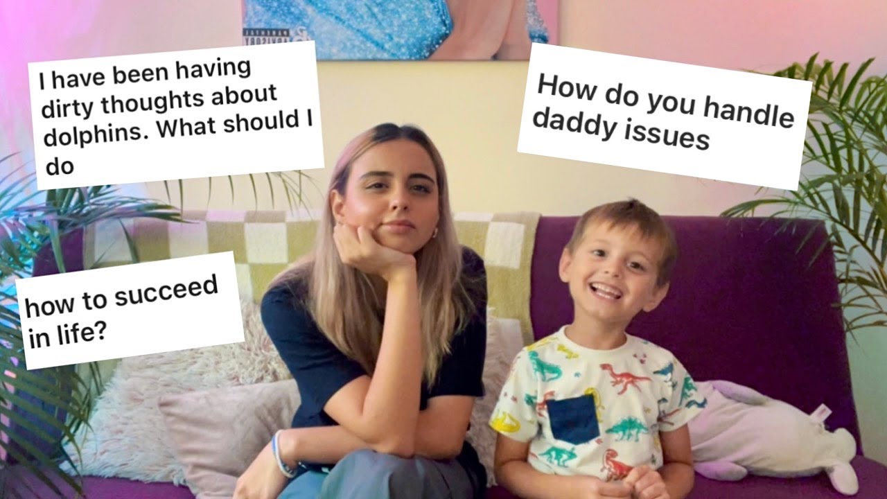 asking a 5 year old for life advice - YouTube