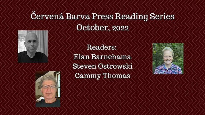 erven Barva Press Reading Series October, 19th 2022