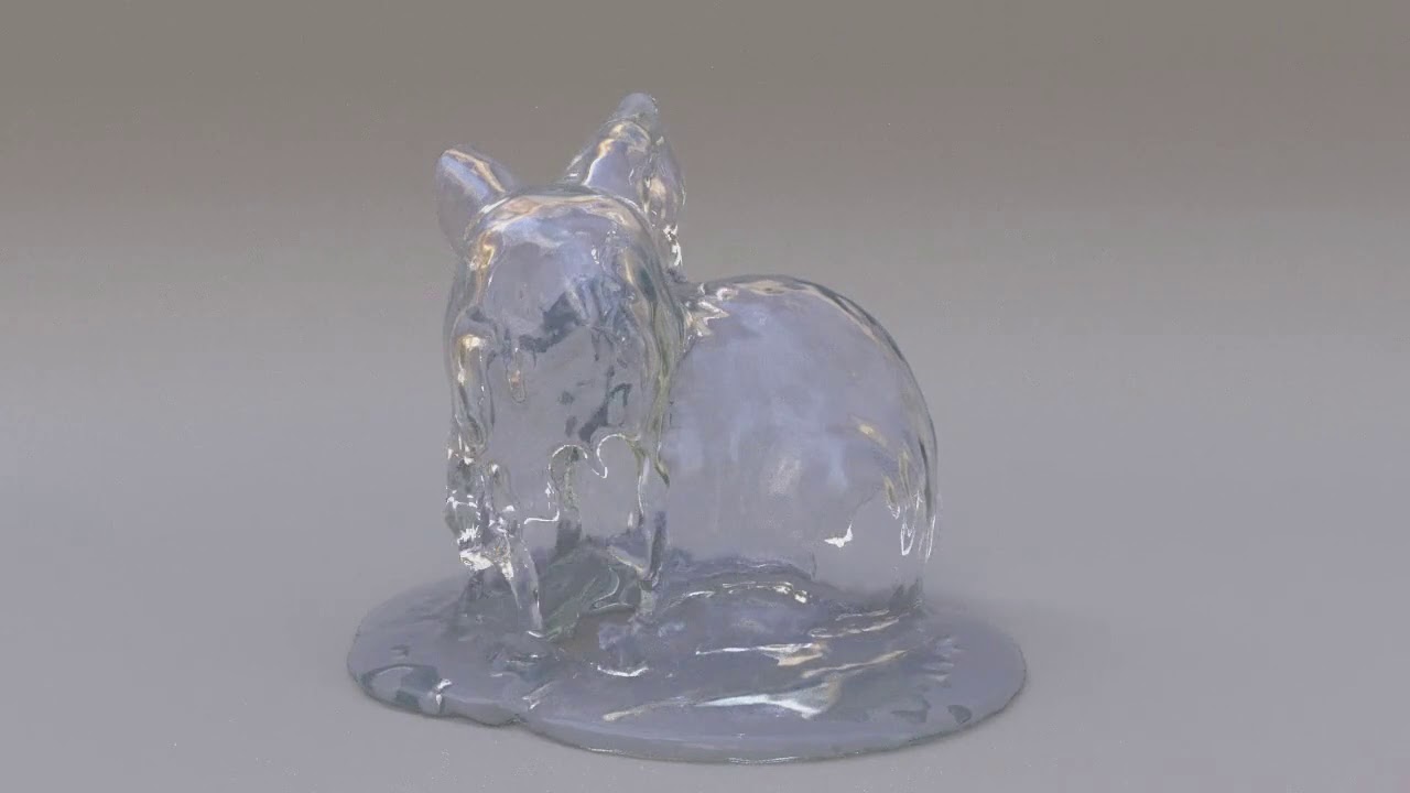 Bunny - Fluid Simulation in Houdini - YouTube