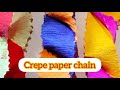 CREPE PAPER DECORATIONS | simple DIY curls • Pre-weaved streamers