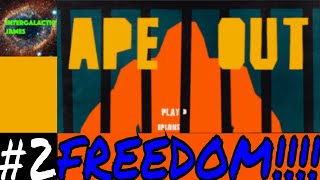 I'M FREE!!!! | Ape Out Let's Play Part #2 (End/Rating)