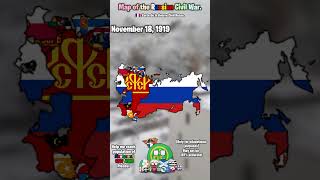 Map of the Russian Civil War.