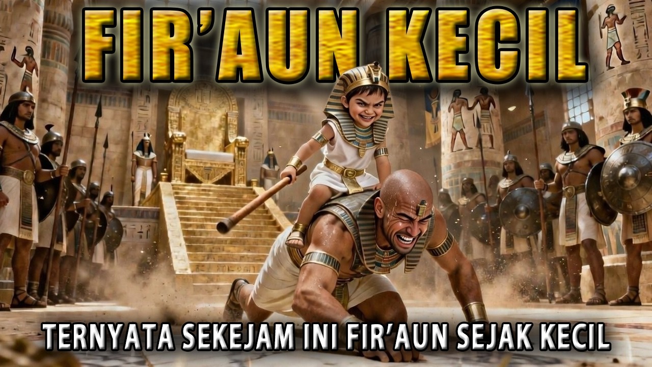 TERNYATA BEGINI KELAKUAN FIRAUN WAKTU KECIL! Bongkar Rahasia Masa Kecil Sang Diktator