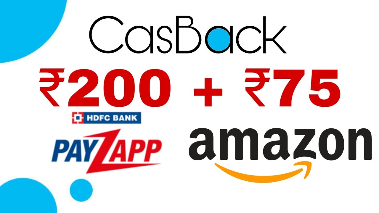 Get upto ₹200+75 CashBack Amazon YouTube