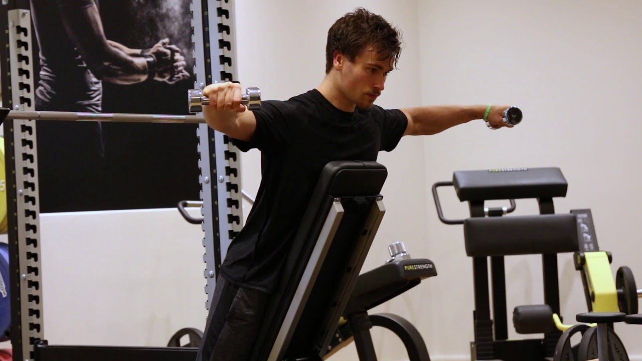 Standing DB Lateral Raise Chest Supported YouTube